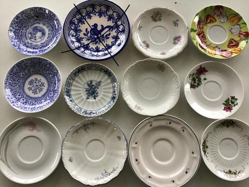 100 tal verschillende ondertasjes aan 0,50 euro per stuk, Huis en Inrichting, Keuken | Servies, Zo goed als nieuw, Ophalen of Verzenden