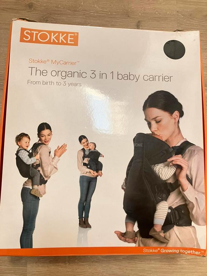 Stokke draagzak, Kinderen en Baby's, Babydragers en Draagdoeken, Gebruikt, Draagzak, Buik of Rug, Overige merken, Ophalen of Verzenden