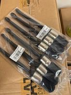Set van 3 ronde verfborstels, Doe-het-zelf en Bouw, Schildersmaterialen, Ophalen of Verzenden, Nieuw, Kwast