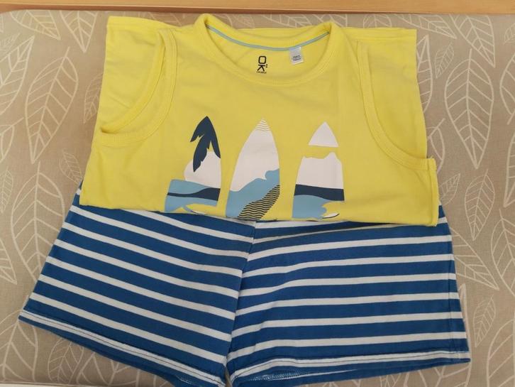 Zomer pyjama zonder mouw jongen 146-152/11-12j okaïdi, Kinderen en Baby's, Kinderkleding | Maat 146, Zo goed als nieuw, Jongen