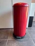 Rixx hoge pedaalemmer 30L mat rood, Huis en Inrichting, Woonaccessoires | Prullenbakken, Ophalen, Zo goed als nieuw