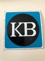 Sticker Kredietbank - KB, Ophalen of Verzenden