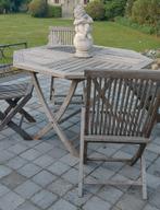 Tuinstoel teak, Tuin en Terras, Ophalen, Gebruikt