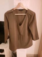 Bloes Lola en Lisa kaki met zilver juweel, Kleding | Dames, Maat 38/40 (M), Bruin, Lola & Liza, Ophalen of Verzenden