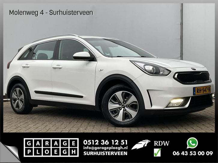 Kia Niro 1.6 GDi Hybrid ExecutiveLine Automaat Cruise Clima, Auto's, Kia, Bedrijf, Niro, ABS, Adaptive Cruise Control, Airbags