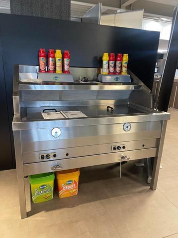 Visbakwand Fisch chips friteuse beschikbaar voor biedingen