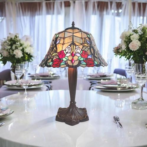 Lamp in Tiffany-stijl, Antiek en Kunst, Antiek | Verlichting, Ophalen