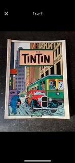 Tintin album posters/ 1986, Ophalen of Verzenden