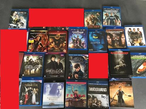Verschillende blu-rays, Cd's en Dvd's, Blu-ray, Gebruikt, 3D, Ophalen of Verzenden