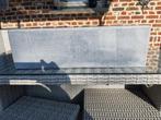 Jardinière en pierre bleu, Tuin en Terras, Bloembakken en Plantenbakken, Ophalen, Zo goed als nieuw, Steen