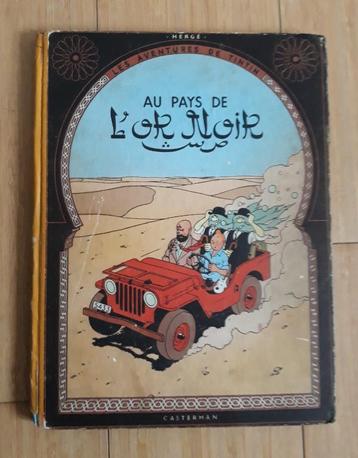 TINTIN – AU PAYS DE L’OR NOIR (1952), Enlèvement ou Envoi