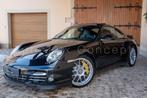 Porsche 911 (997) Turbo S PDK, Toit ouvrant, Parfait état, Autos, Porsche, Carnet d'entretien, Phares directionnels, Cuir, Noir