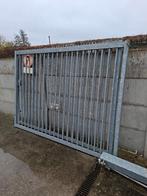 Poort, Jardin & Terrasse, Portes de jardin, 200 cm ou plus, Portail battant, Acier, Utilisé