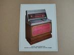 Flyer: Rowe-AMi MM4 (1970) jukebox, Verzamelen, Verzenden, Ami