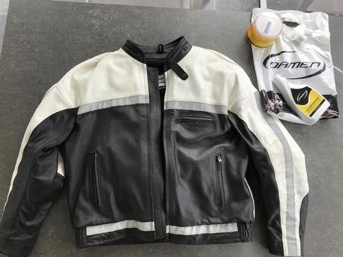 lederen motorvest mt56 - heren, Motoren, Kleding | Motorkleding, Jas | leer, Heren, Tweedehands, Ophalen