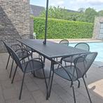 Mooie tuinset van het merk emu., Ophalen, Overige materialen, 6 zitplaatsen, Zo goed als nieuw