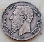 50 Cent 1899 Frans Leopold II / Topkwaliteit / Patine, Zilver, Ophalen of Verzenden, Zilver, Losse munt