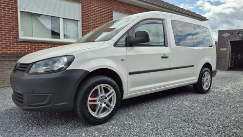 Vw Caddy Maxi 5zitplaatsen lichtevracht, Auto's, Volkswagen, Particulier, Caddy Maxi, ABS, Airbags, Airconditioning, Isofix, Lederen bekleding
