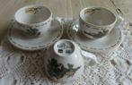 7 Van Cleef espresso kopjes en 6 schoteltjes met kruiden, Huis en Inrichting, Keuken | Servies, -, -, Overige typen, Ophalen of Verzenden