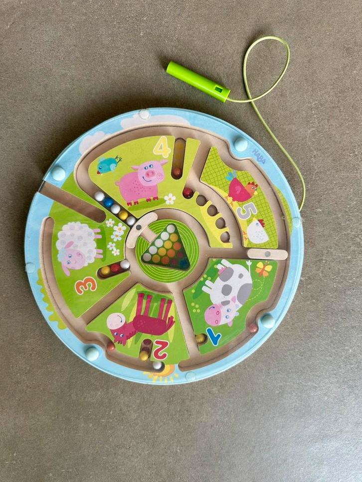 HABA - Magneetspel getallenlabyrint, Kinderen en Baby's, Speelgoed | Educatief en Creatief, Ophalen