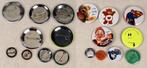 9 verschillende speld, button badge, Verzamelen, Speldjes, Pins en Buttons, Ophalen of Verzenden, Zo goed als nieuw, Figuurtje