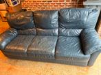 Divan 3-4 places en cuir, Maison & Meubles, Enlèvement, Cuir