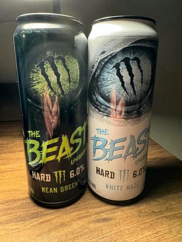 2 canettes Monster exclusives contenant de l'alcool