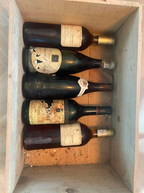 Coffret de 5 vins, Collections, Vins, Comme neuf, Enlèvement ou Envoi