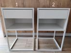 Set van 2 nachtkastjes VIKHAMMER (IKEA), Huis en Inrichting, Slaapkamer | Nachtkastjes, Ophalen, Minder dan 45 cm, 55 tot 70 cm