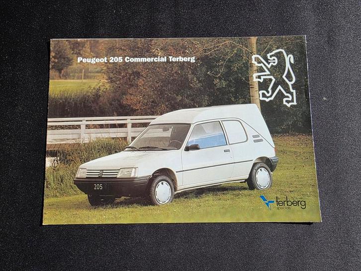 Brochure Peugeot 205 Ter Berg, Boeken, Auto's | Folders en Tijdschriften, Peugeot, Ophalen of Verzenden