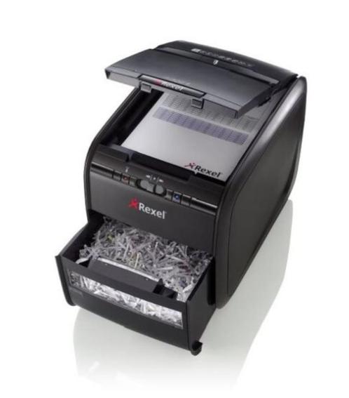 Rexel Auto+ 60X Cross-Cut Papierversnipperaar, Diversen, Bureau-accessoires, Ophalen of Verzenden