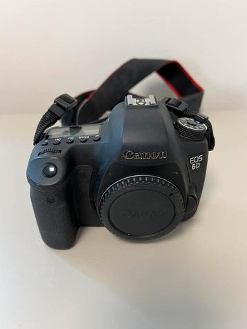 Canon EOS 6D body + batterie + chargeur, Sans zoom optique, Enlèvement ou Envoi, Canon, Comme neuf