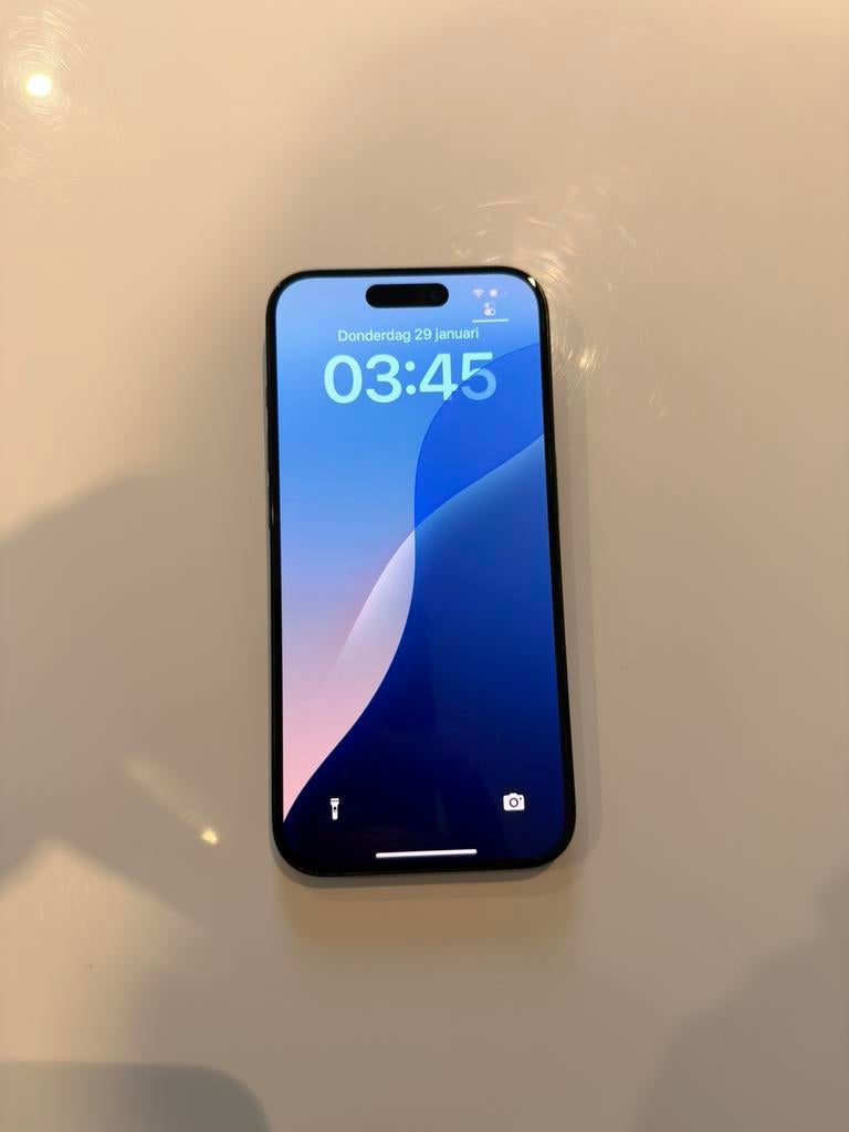 iPhone 15 Pro | 256 Go | Bleu, Télécoms, Téléphonie mobile | Apple iPhone, 256 GB, 89 %, Enlèvement ou Envoi, Comme neuf