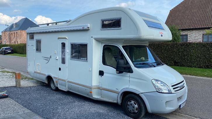 Arca M720GLT - Iveco 3l diesel 180PK, bj 2007 - Rijbewijs C, Caravans en Kamperen, Mobilhomes, Particulier, tot en met 6, Alkoof