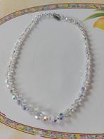 Collier vintage perles de cristal boréale, Enlèvement ou Envoi, Comme neuf, Autres matériaux, Avec cristal