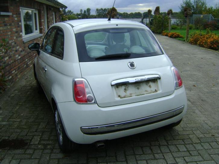 fiat 500 1,2, Auto diversen, Ongevalwagen, Fiat, Benzine, Ophalen