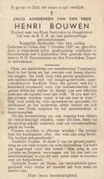 Oorlogsslachtoffer 1940/45 Henri Bouwen Oolen-Noorderwijk, Ophalen