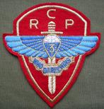 FRANCE / PARA / Grand écusson  3em RCP., Collections, Emblème ou Badge, Armée de terre, Envoi