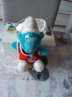 Peluche Schtroumpf Normal, Enlèvement ou Envoi, Utilisé, Poupée, Figurine ou Peluche