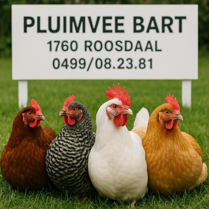 legkippen en sierkippen beste prijs kwaliteit 0499/082381, Dieren en Toebehoren, Pluimvee, Kip, Vrouwelijk