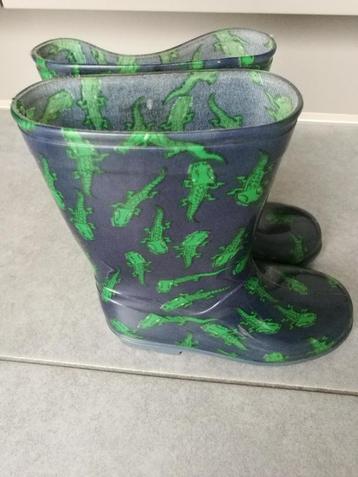 Bottes de pluie à imprimé crocodile 'JBC' (taille 28), Garçon ou Fille, Enlèvement ou Envoi, Utilisé, Autres types