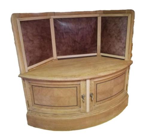 Zeldzaam hoekmeubel - zitbank massief eik, Antiek en Kunst, Antiek | Meubels | Stoelen en Sofa's, Ophalen