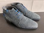 Floris van Bommel herenschoenen maat 8 / 42 H, Kleding | Heren, Schoenen, Blauw, Floris van Bommel, Ophalen of Verzenden, Zo goed als nieuw