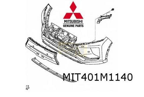 Mitsubishi Eclipse Cross (12/17-2/21) voorbumper (bij koplam, Auto-onderdelen, Carrosserie, Bumper, Mitsubishi, Voor, Nieuw, Ophalen of Verzenden