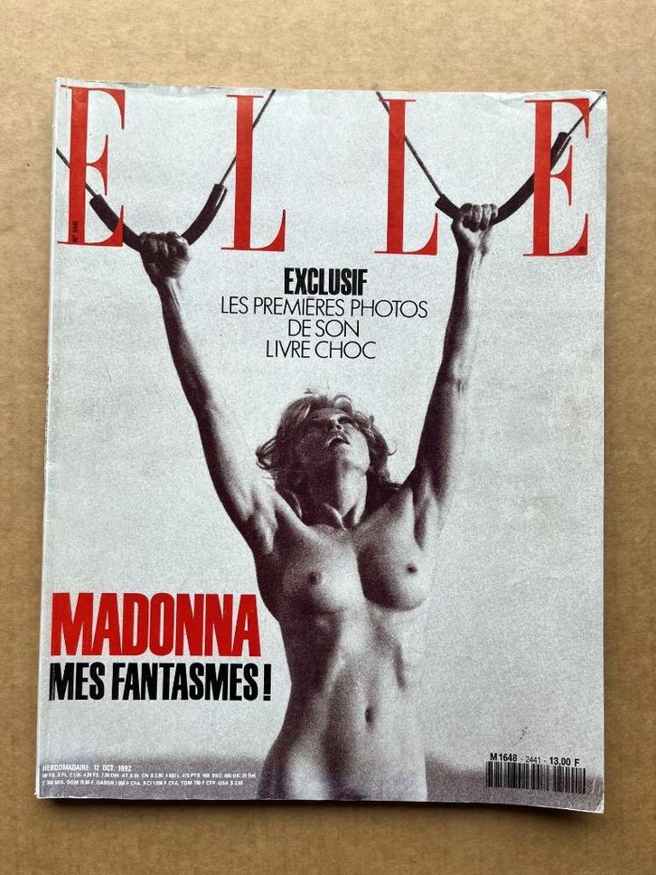 Madonna - Mijn fantasieën - Magazine FR- ELLE -2441-12/10/94, Boeken, Kunst en Cultuur | Fotografie en Design, Verzenden