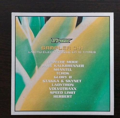 Cd TRAX SAMPLER 041. Depeche Mode, speed limit, .., Cd's en Dvd's, Cd's | Pop, Zo goed als nieuw, 1980 tot 2000, Ophalen of Verzenden
