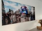 Piccadilly Circus fotolijst 150x63cm, Huis en Inrichting, Ophalen, 125 cm of meer, Zo goed als nieuw, Foto of Poster