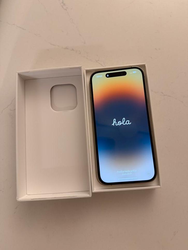 Iphone 14Pro Gold 256gb, Télécoms, Téléphonie mobile | Apple iPhone, Comme neuf, Enlèvement