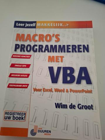 Macro's programmeren met VBA beschikbaar voor biedingen