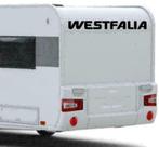 Westfalia Camper Caravan Sticker WESTFALIA, Collections, Autres types, Envoi, Neuf